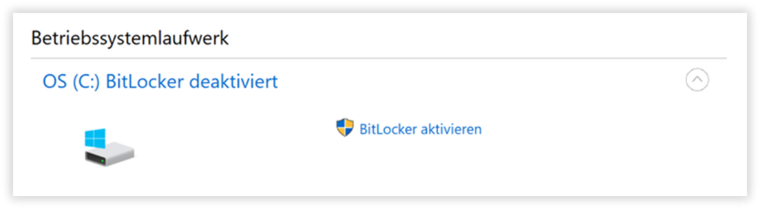 BitLocker verwalten