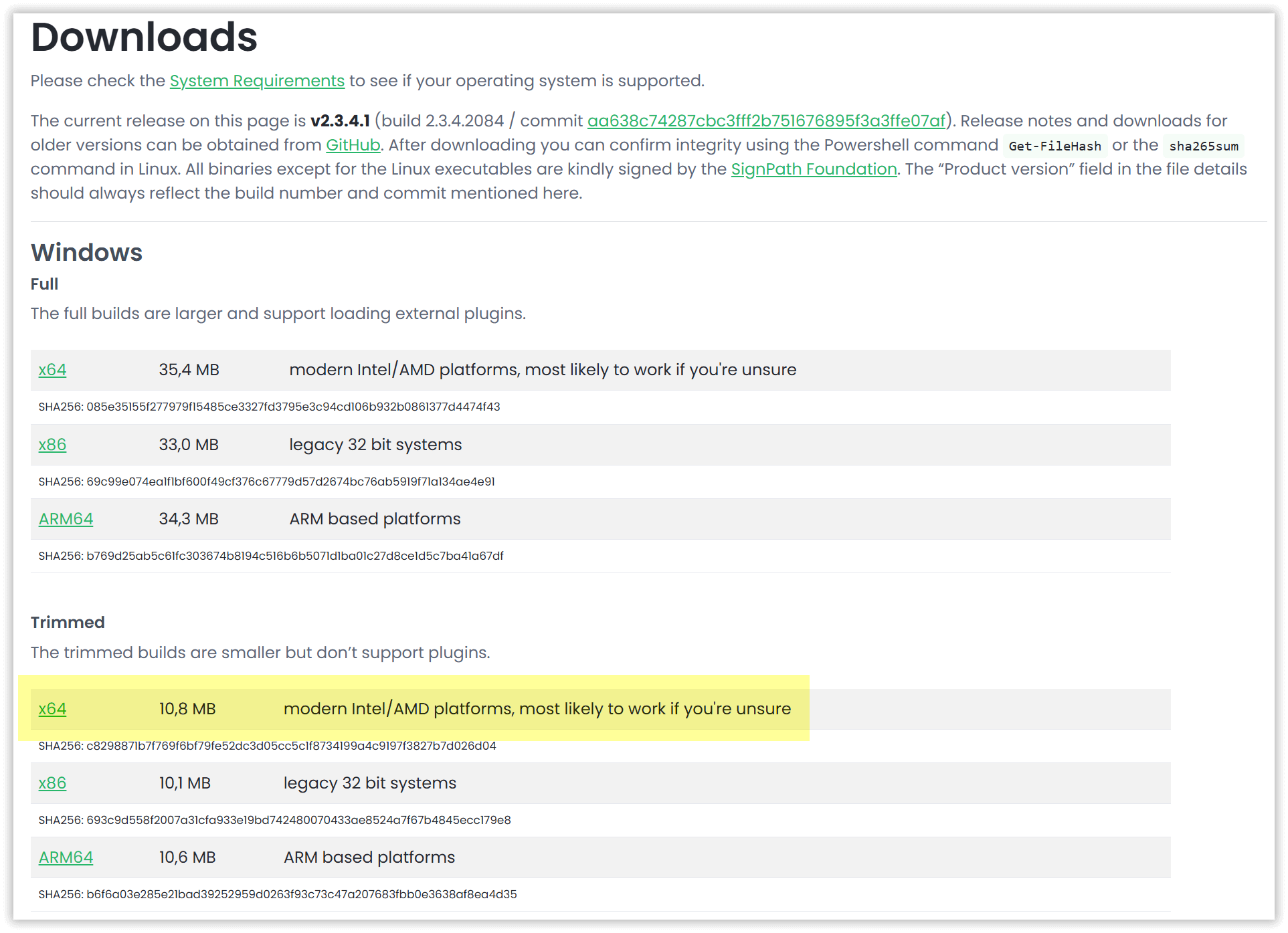 simple-acme - Trimmed 64-Bit Release